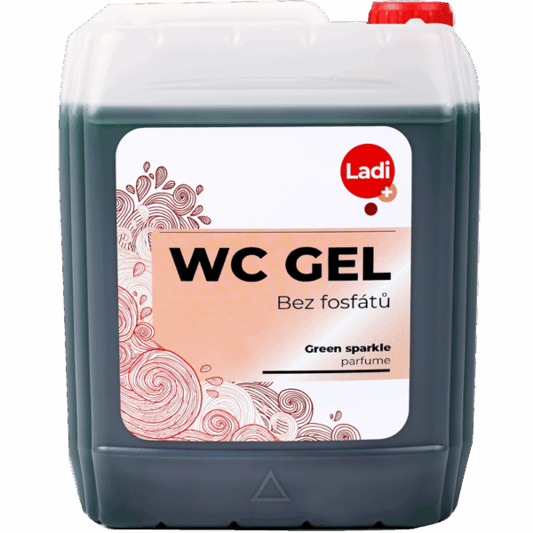 Ladi WC gel Green sparkle - Obrázek 2