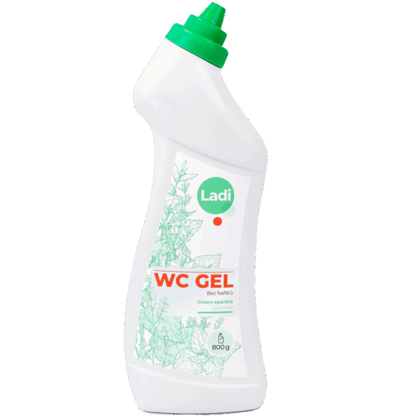 Ladi WC gel Green sparkle